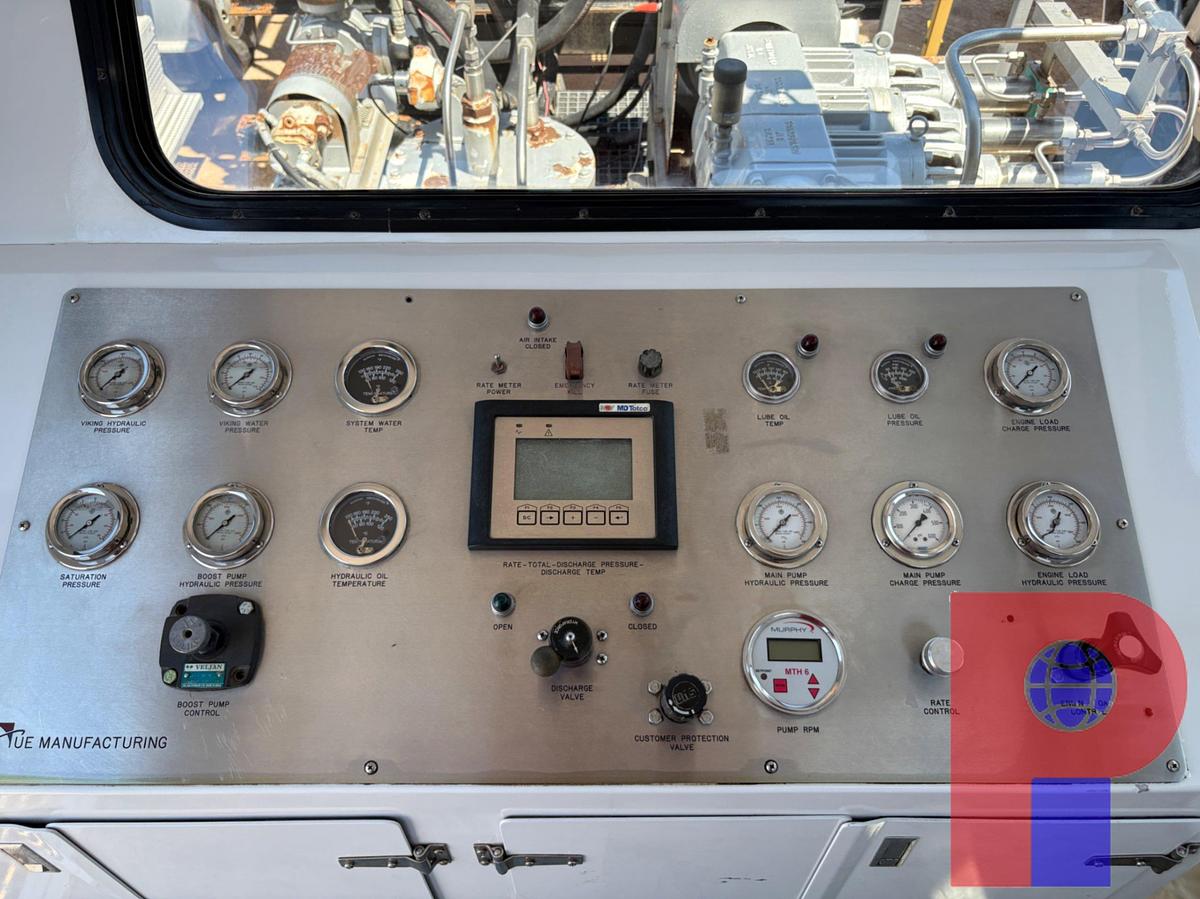 Used 2012 UE  43' T/A 665 HP NITROGEN TRIPLEX PUMP TAILER