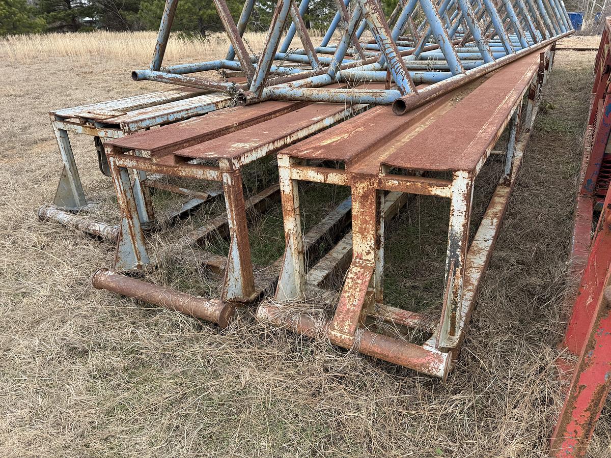 Used (3) 38’ X 31” MANUAL CATWALK & PIPE RAMP EXTENSIONS