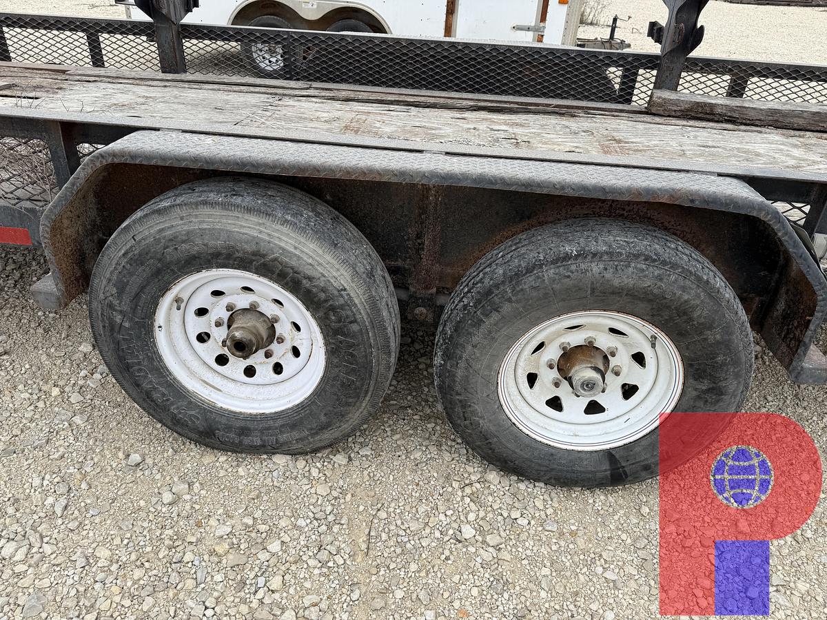 Used 2010 TRI-W 20’ T/A MONORAIL GOOSENECK TRAILER