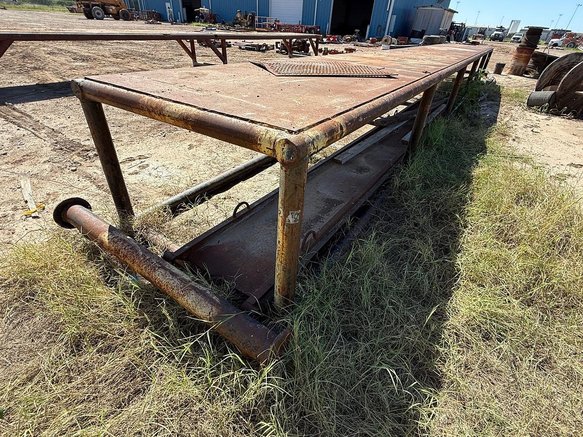 Used (1) 36’L X 50”W X 36”H CATWALK SKIDDED & (1) 34’L X 50”W x 34”H CATWALK