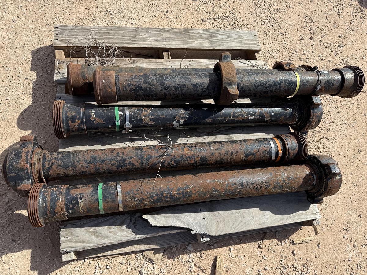 Used (40 X $) 7-PALLETS 4” X 4’L-6’L FIG 1002 10K WP FLOW IRON