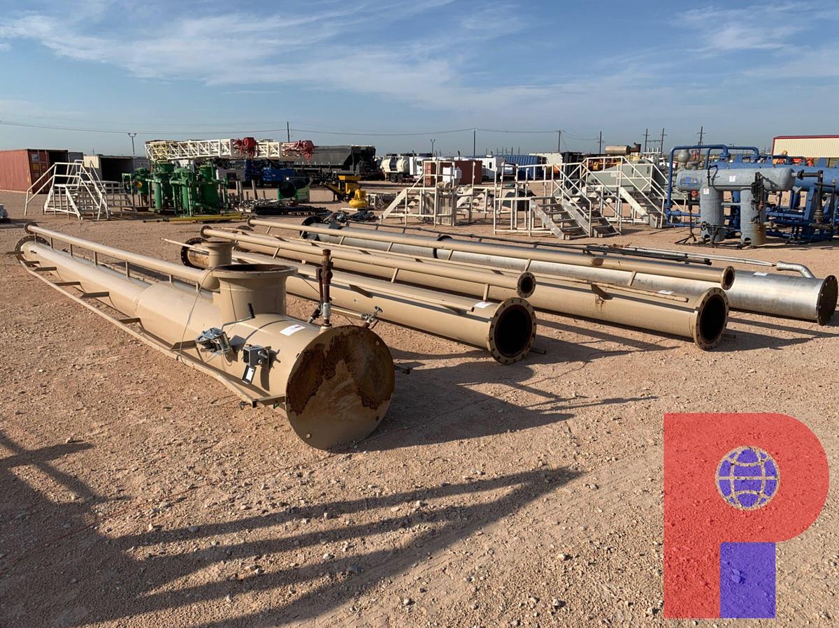 Used 4-PIECE 130’ GAS FLARE 15 1/4” ID
