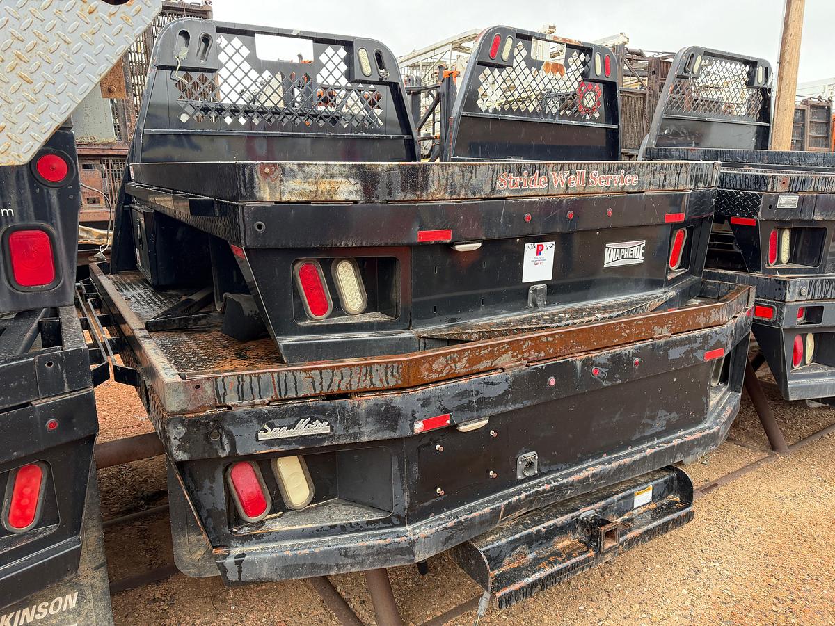 Used (2) Steel Pickup Flatbeds