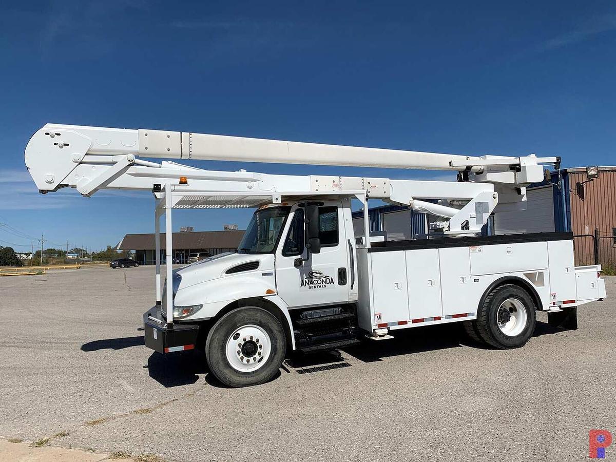 Used 2014 INTERNATIONAL DURASTAR 4300 HI-RANGER 5TC-55 BUCKET TRUCK