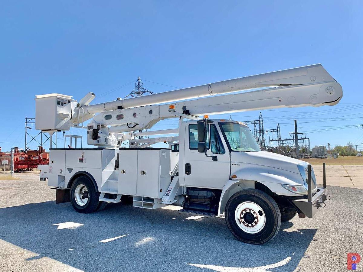 Used 2013 INTERNATIONAL DURASTAR 4300 ALTEC AA55E BUCKET TRUCK