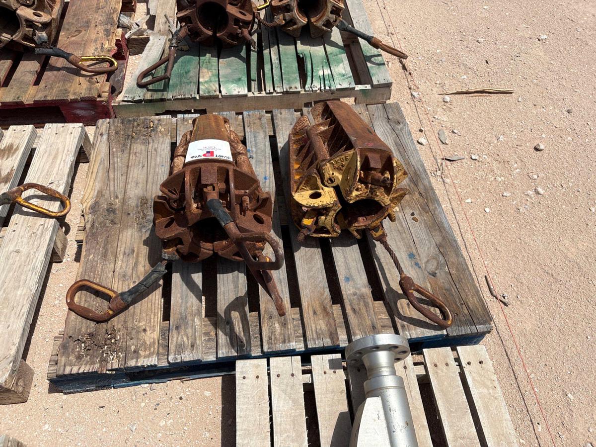 Used (2) 3-segment DP slips