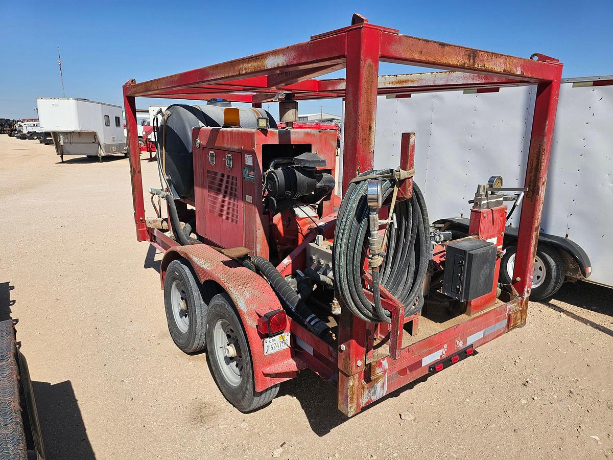Used 2011 RELIABLE PUMPS CONSULTANTS INC RD300 10,000PSI HYDROSTATIC TEST TRAILER
