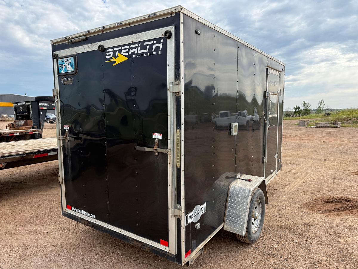 Used 2019 STEALTH TRAILERS 12’L X 5.7’W S/A CARGO TRAILER