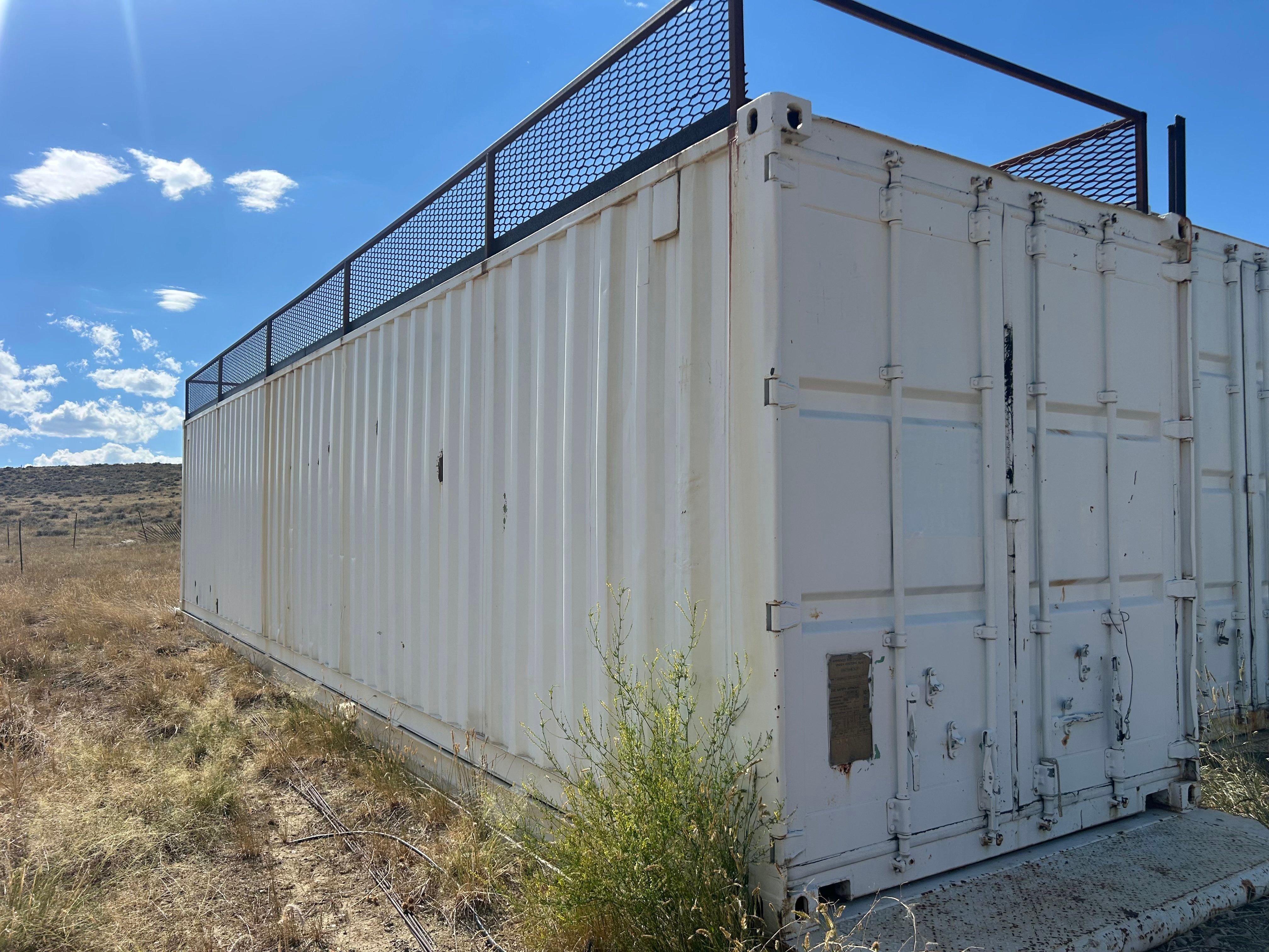Used 40' Sea Container full of Tesco Top Drive Parts & Supplies