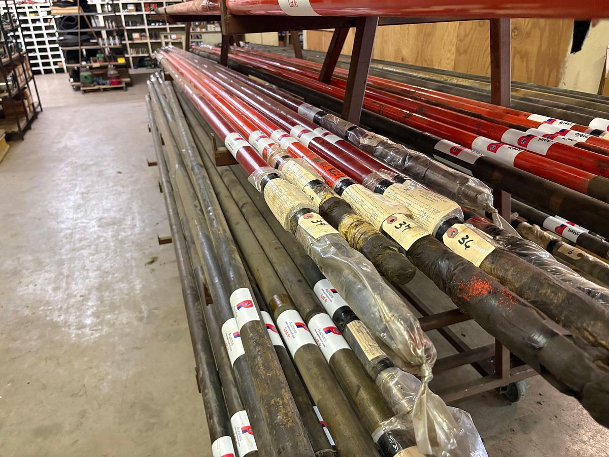Used NEW 2” x 1-1/2” x 10’, 60 COMP, CS TRIM ROD DOWNHOLE PUMP