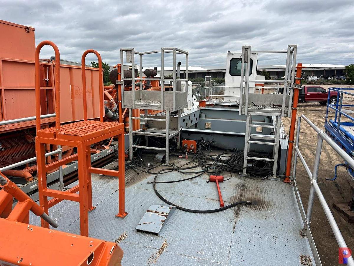 Used 2015 NOV HYDRA RIG 4 AXLE COIL TUBING REEL TRAILER