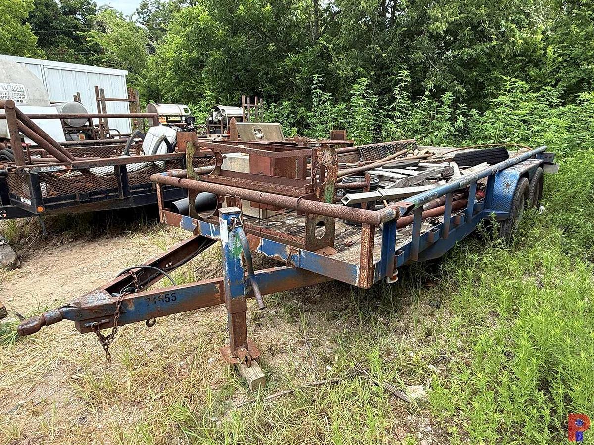 Used 18’ T/A BUMPER TRAILER