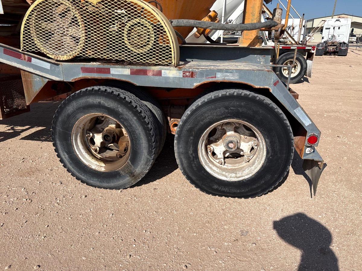Used National Oilwell P17 T/A cement pump trailer
