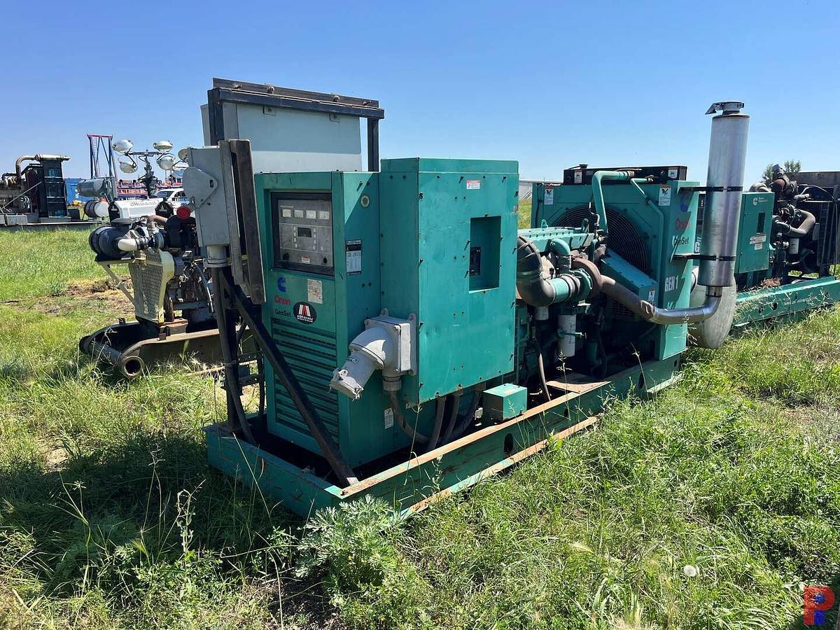 Used CUMMINS ONAN 230DFAB 230-KW DIESEL GENERATOR SET