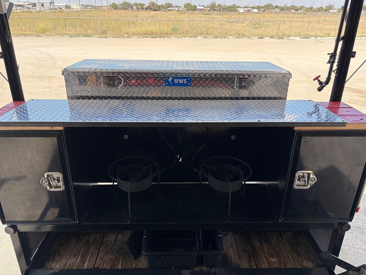 Used SHOPBUILT CUSTOM BBQ TRAILER