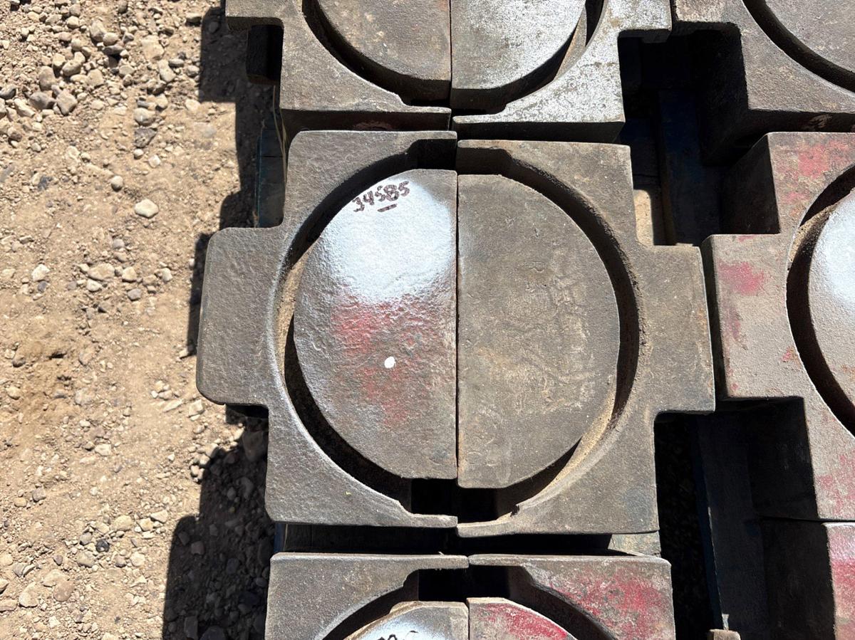 Used SET OF (2) BLIND REEDY BOP RAMS