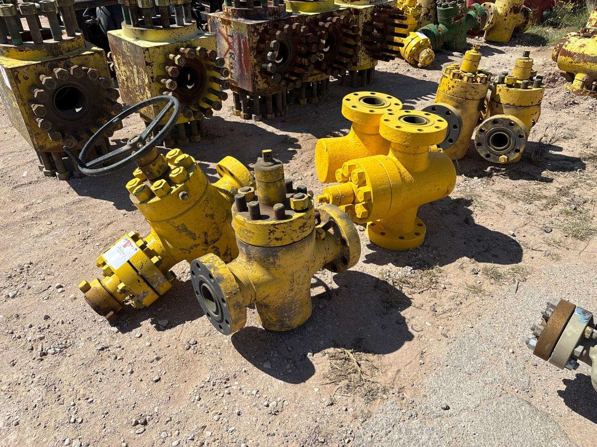 Used (6x$) (6) 4-1/16” 10k gate valves