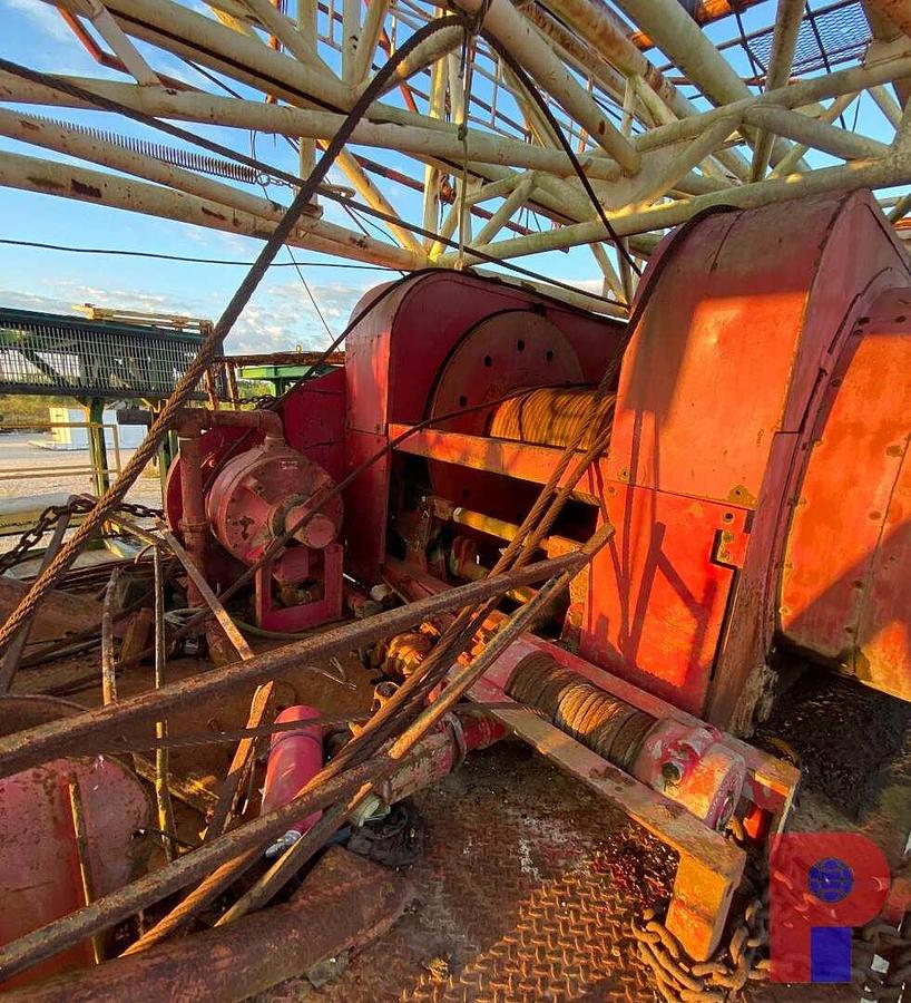 Used Franks 1287-160 DD 5 AXLE WELL SERVICE RIG