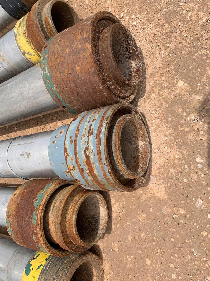Used (21) 10ft Jts of 6” Stainless Wireline Lubricators
