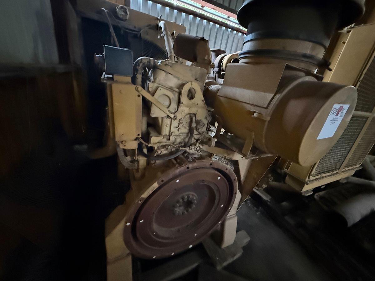 Used CATERPILLAR C15 14.6L  DIESEL ENGINE W/ RADIATOR, (INCOMPLETE)