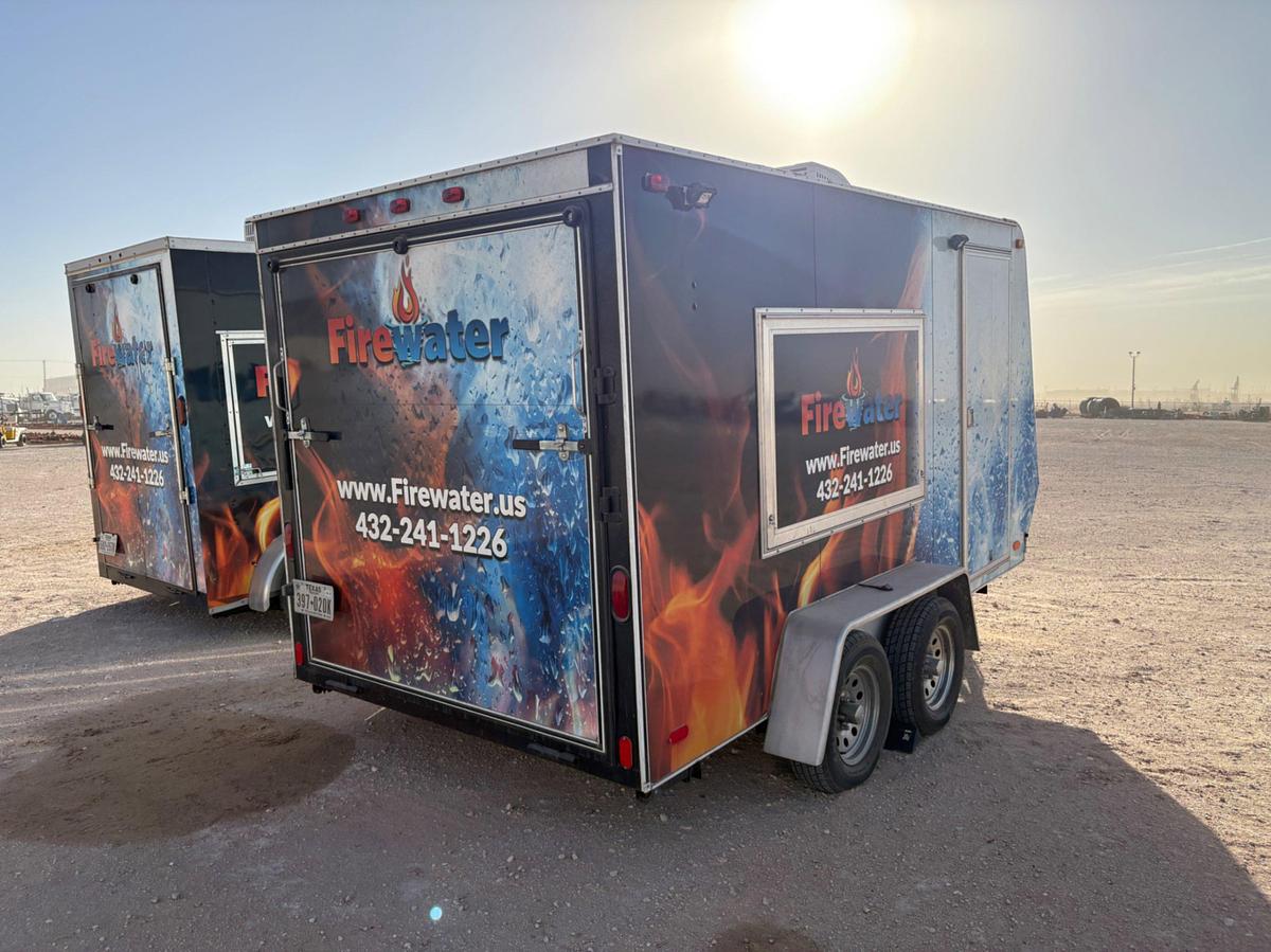 Used 2019 CARSON CUSTOM BUILT 7X14 MOBILE BRACKISH WATER TREATMENT SYSTEM 10000GPD T/A BUMPER PULL TRAILER