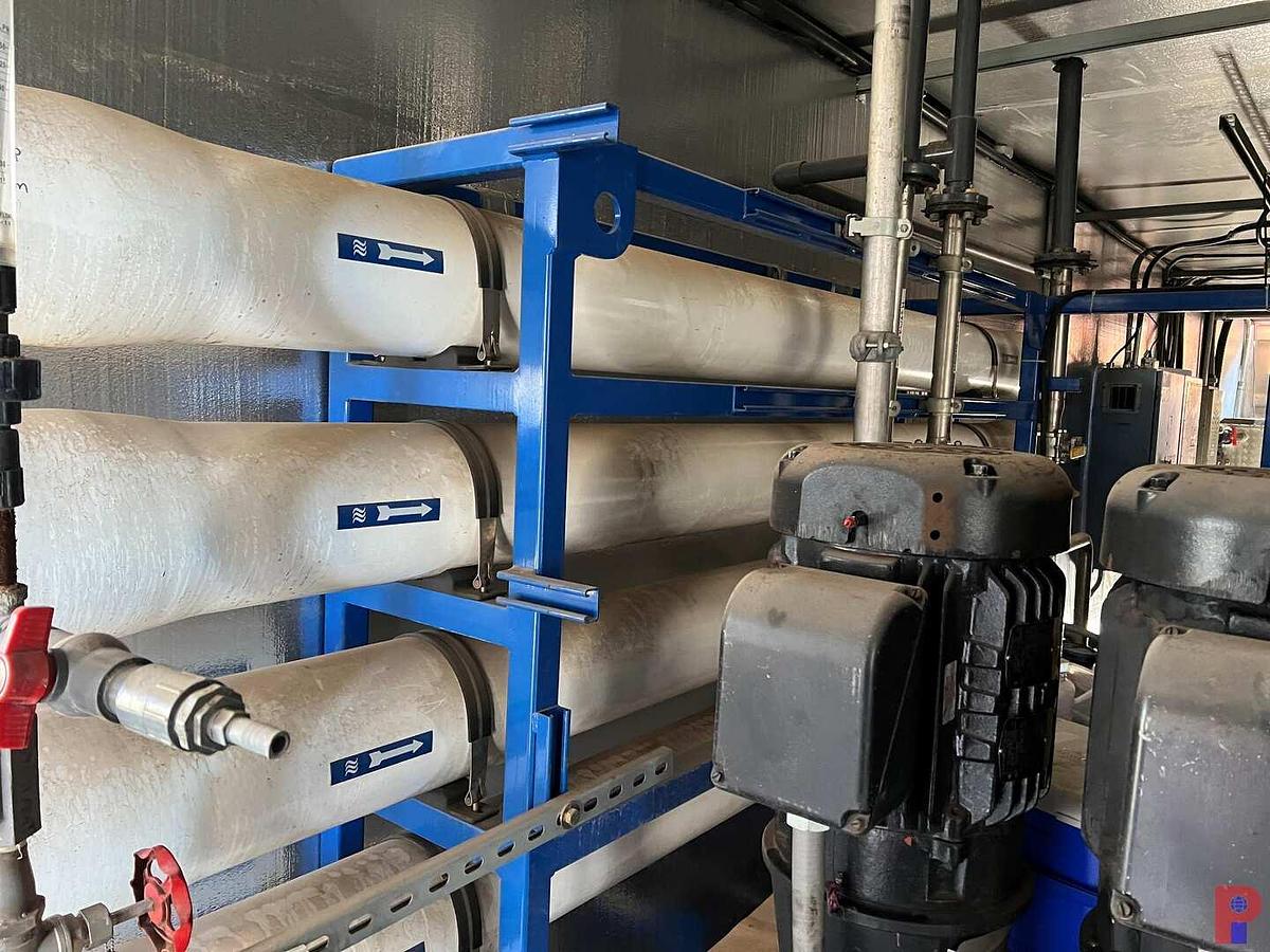 Used DUAL FRAC TANK WATER TREATMENT SYSTEM