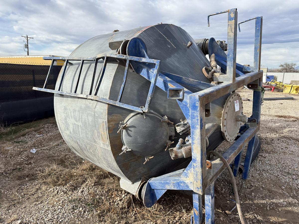 Used 330 CF DRY BULK CEMENT POD (HALF FULL OF TYPE G)