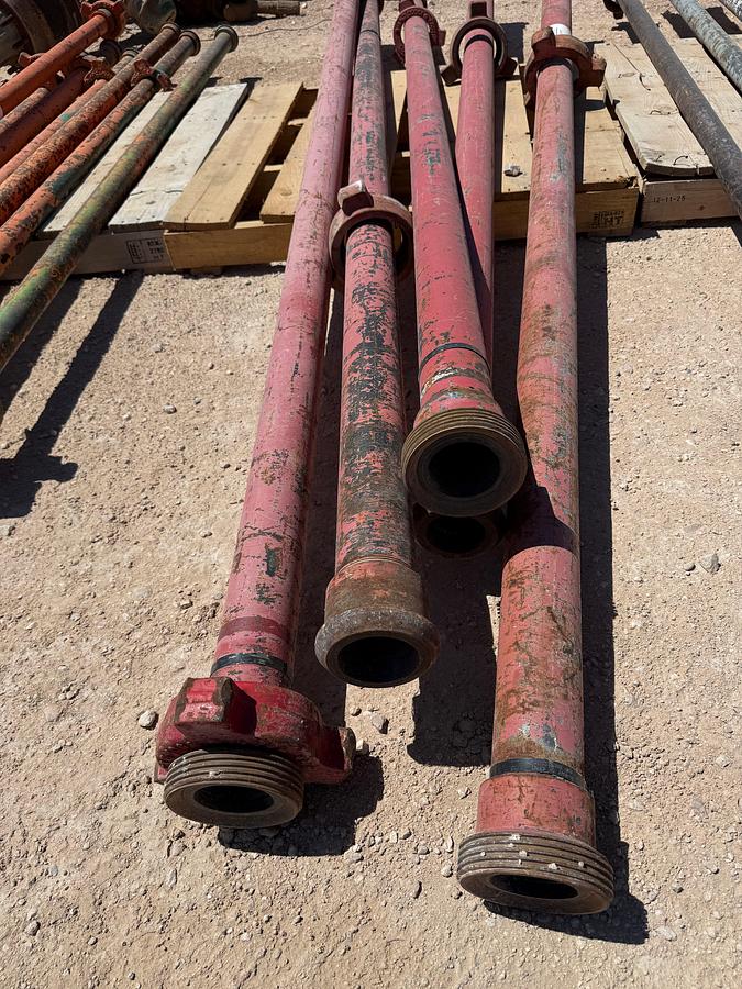 Used (5 X $) 3” X 10’L FIG 1002 10K WP FLOW IRON