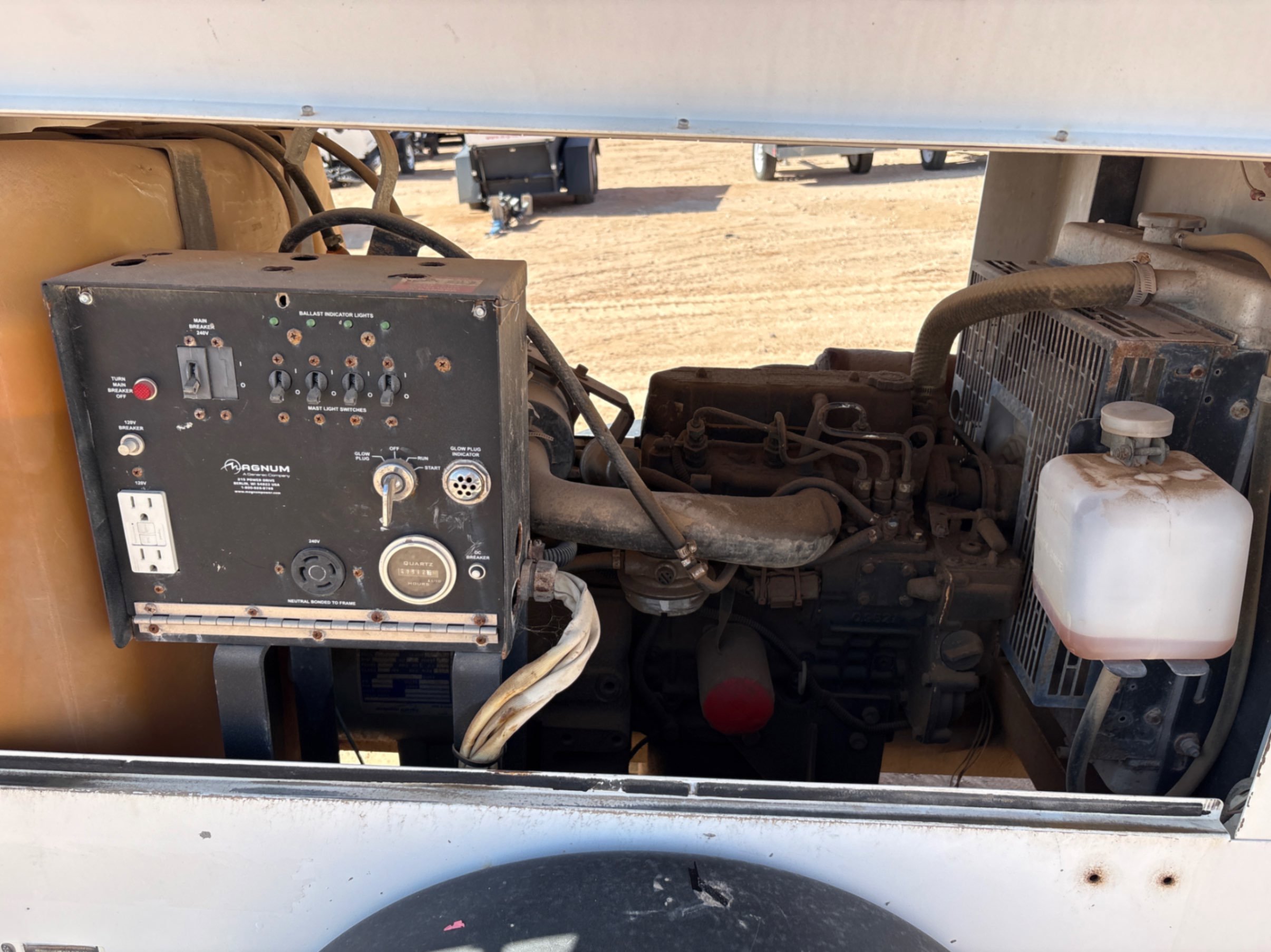 Used MAGNUM MLT3060 S/A BUMPER PULL 6KW LIGHT TOWER