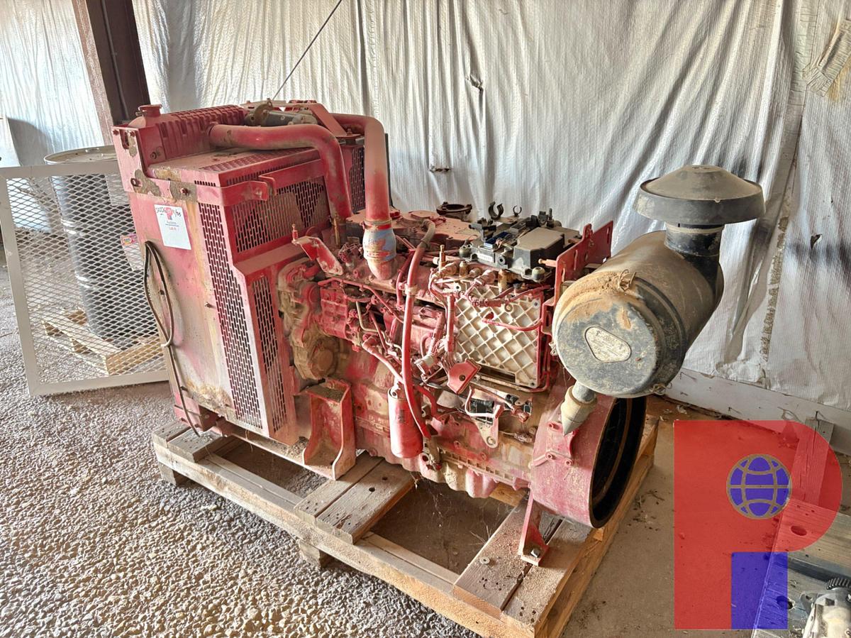 Used PERKINS 6-CYLINDER DIESEL ENGINE