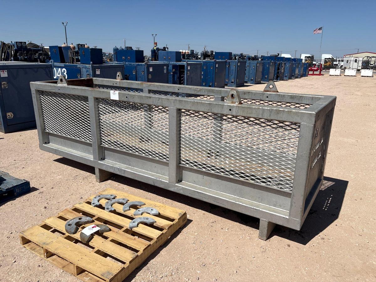 Used 12.5’ x 3.5’ x 4’ tool basket