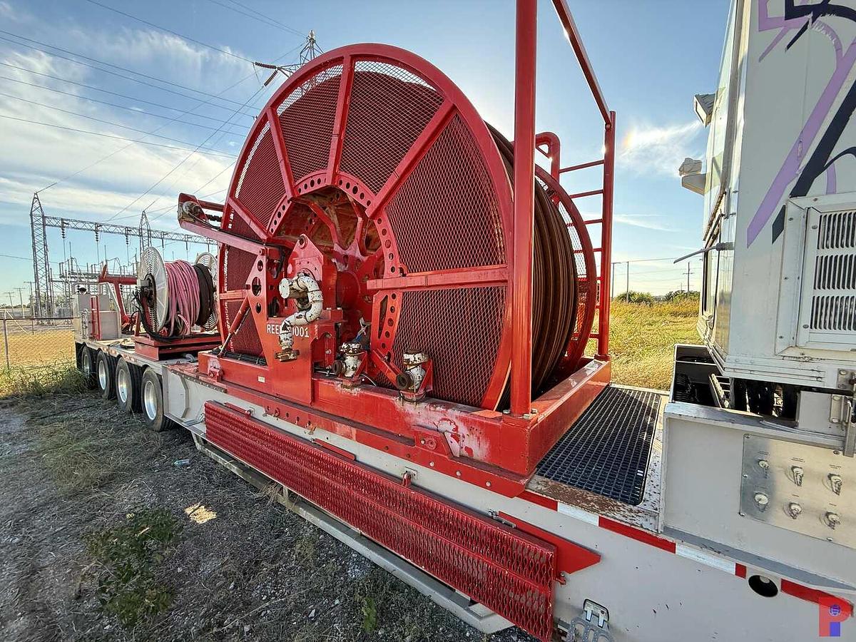Used 2012 SERVA GROUP 54’ X 102” 4-AXLE 2” COIL TUBING TRAILER