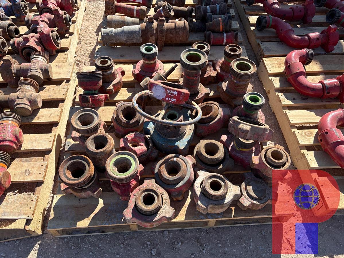 Used PALLET OF (23) ASSORTED 3” X 2” 1502 ADAPTERS