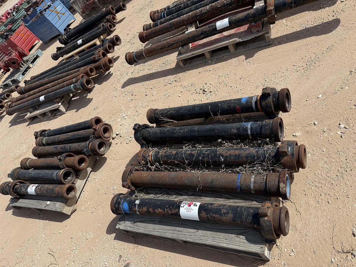 Used (30 X $) 5-PALLETS 4” X 4’L-10’L FIG 1002 10K WP FLOW IRON