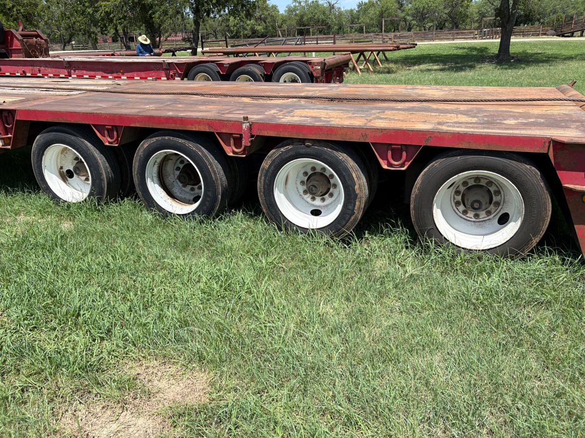 Used 2006 ATOKA 54’ X 108” 4-AXLE 65 TON LOWBOY TRAILER