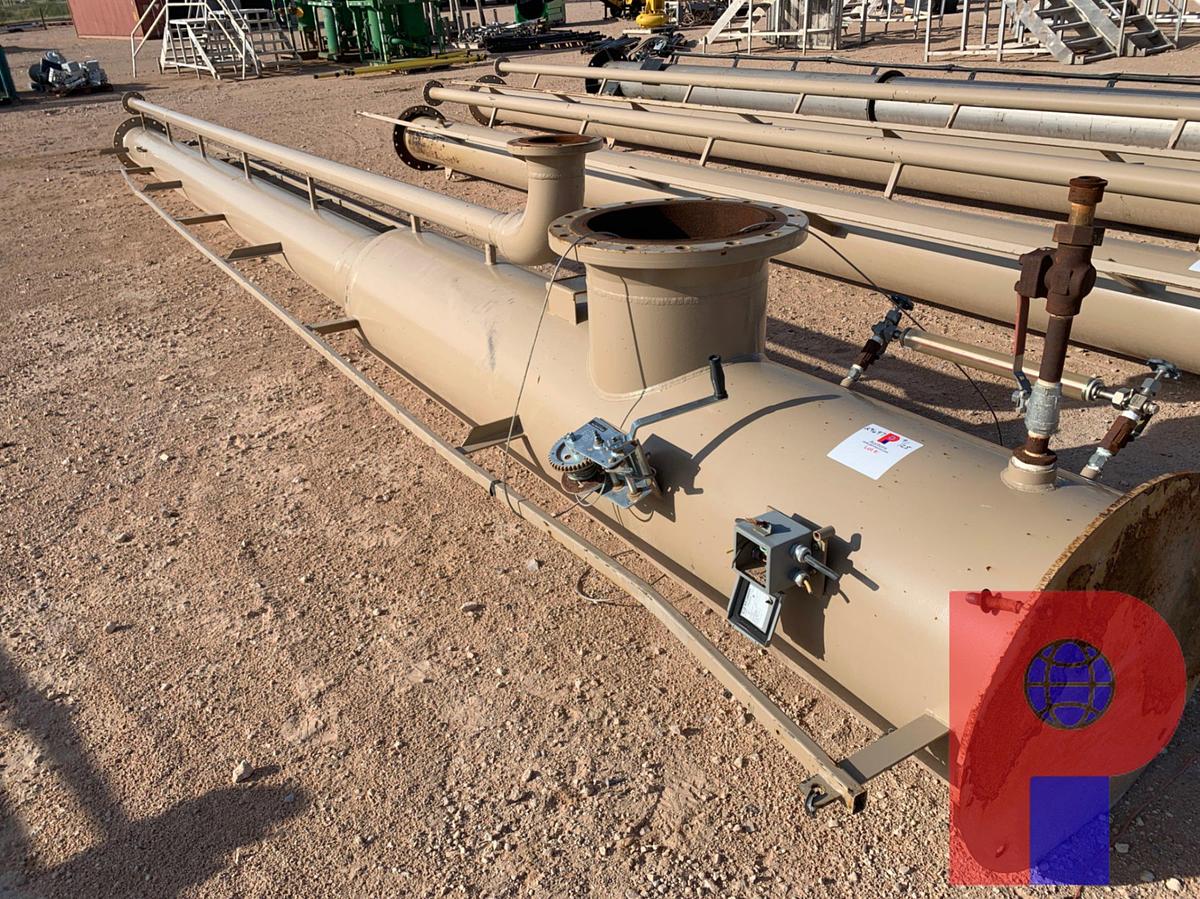 Used 4-PIECE 130’ GAS FLARE 15 1/4” ID