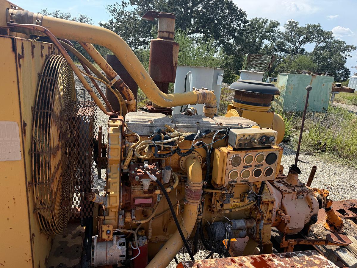 Used CATERPILLAR C15 POWER UNIT W/ FULLER T905 TRANS, SKIDDED