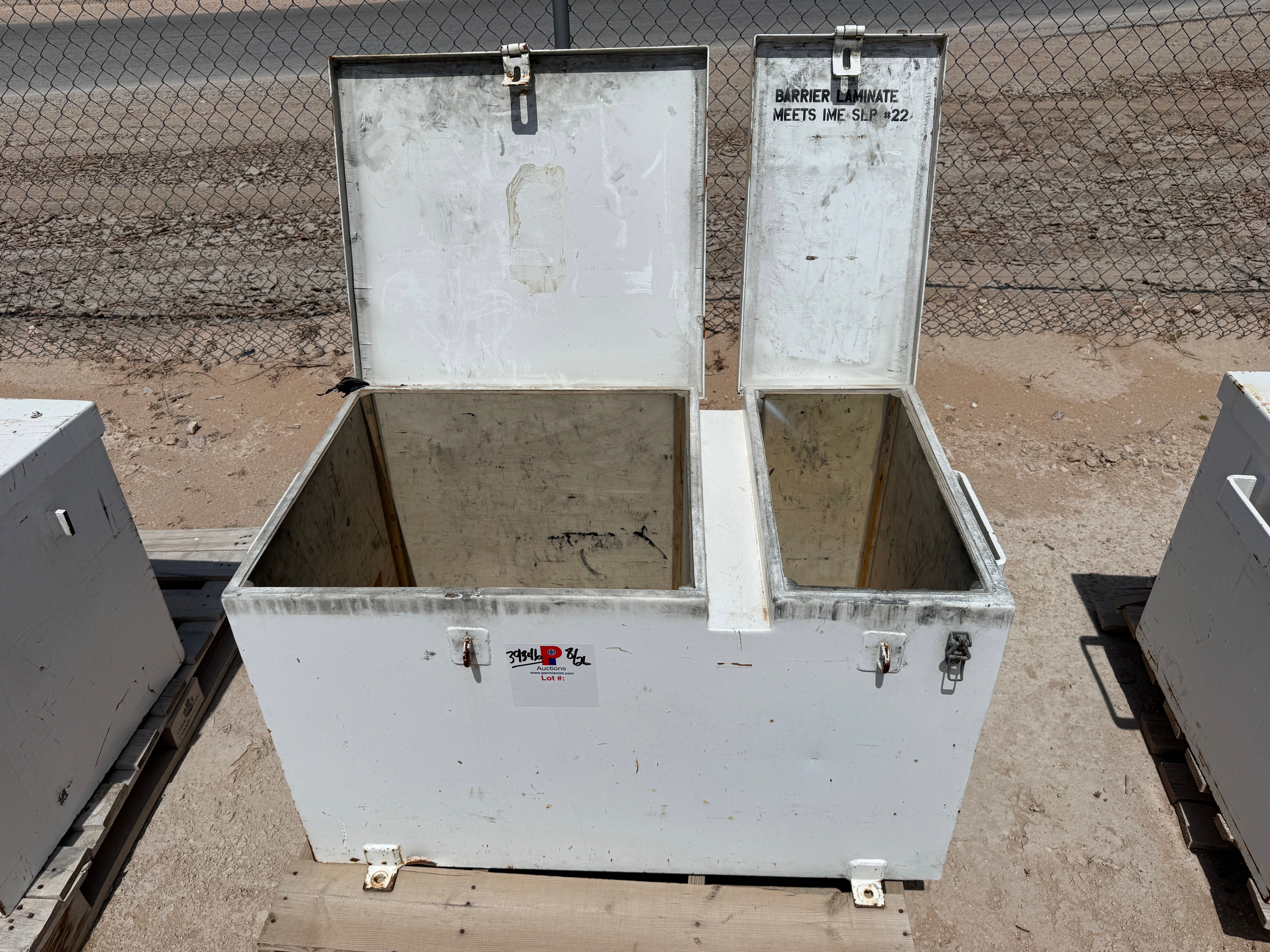Used ARMAG CORP PRE-ENGINEERED 42”x24”x24” EXPLOSIVE STORGE BOX