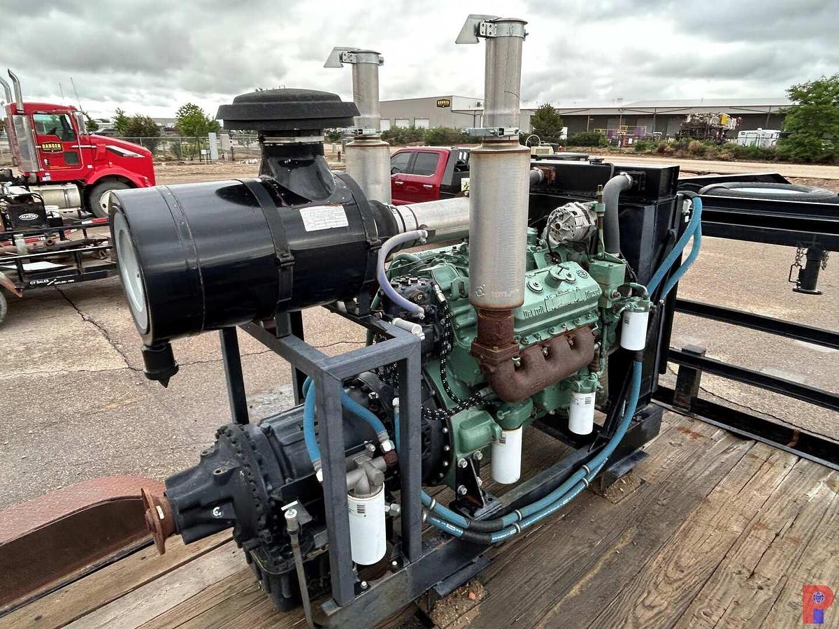 Used DETROIT 6V71N POWER UNIT W/ ALLISON HT740 TRANS.