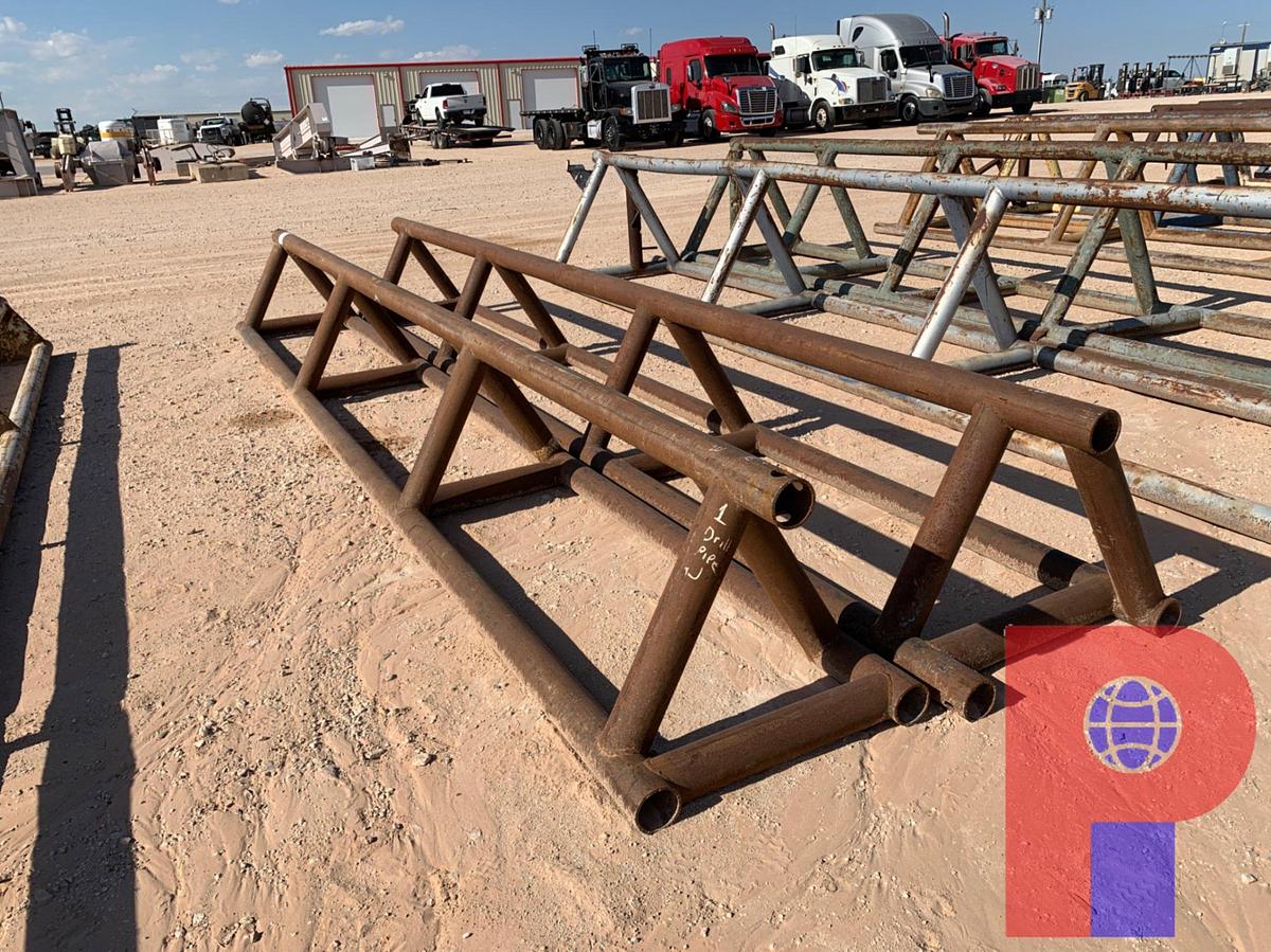Used (2X$) 20’X 29” TRIANGLE PIPE RACKS