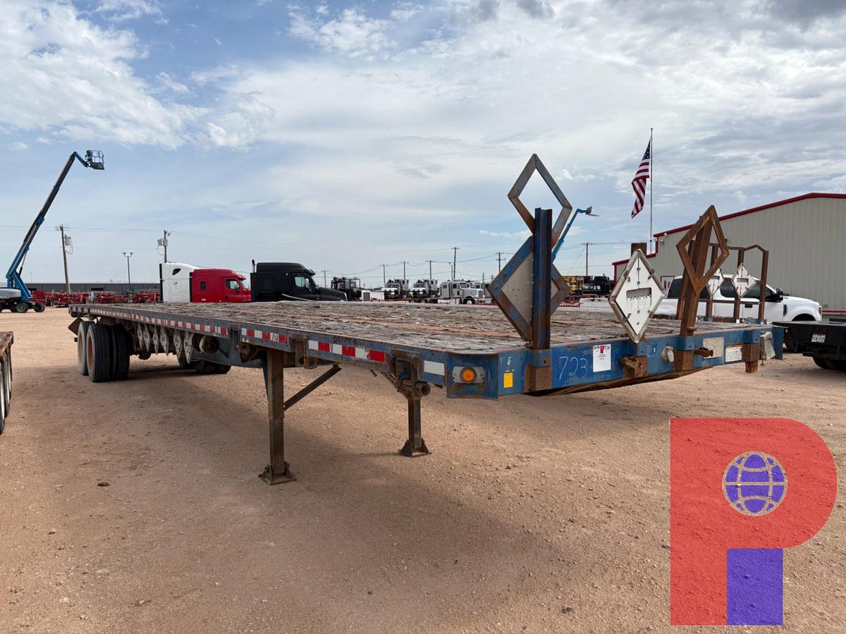 Used 1996 GREAT DANE 48’ X 102” T/A FLATBED TRAILER