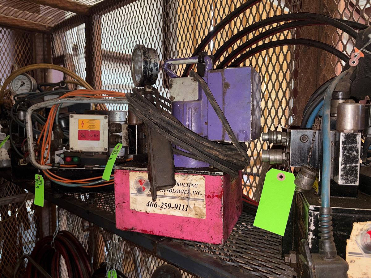 Used Global bolting technologies 10k psi hydraulic power pack