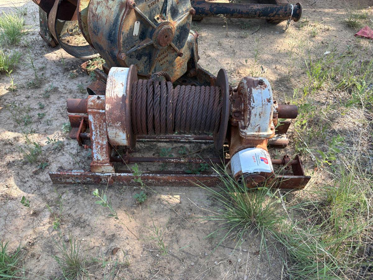 Used Tulsa 20K lbs mechanical winch
