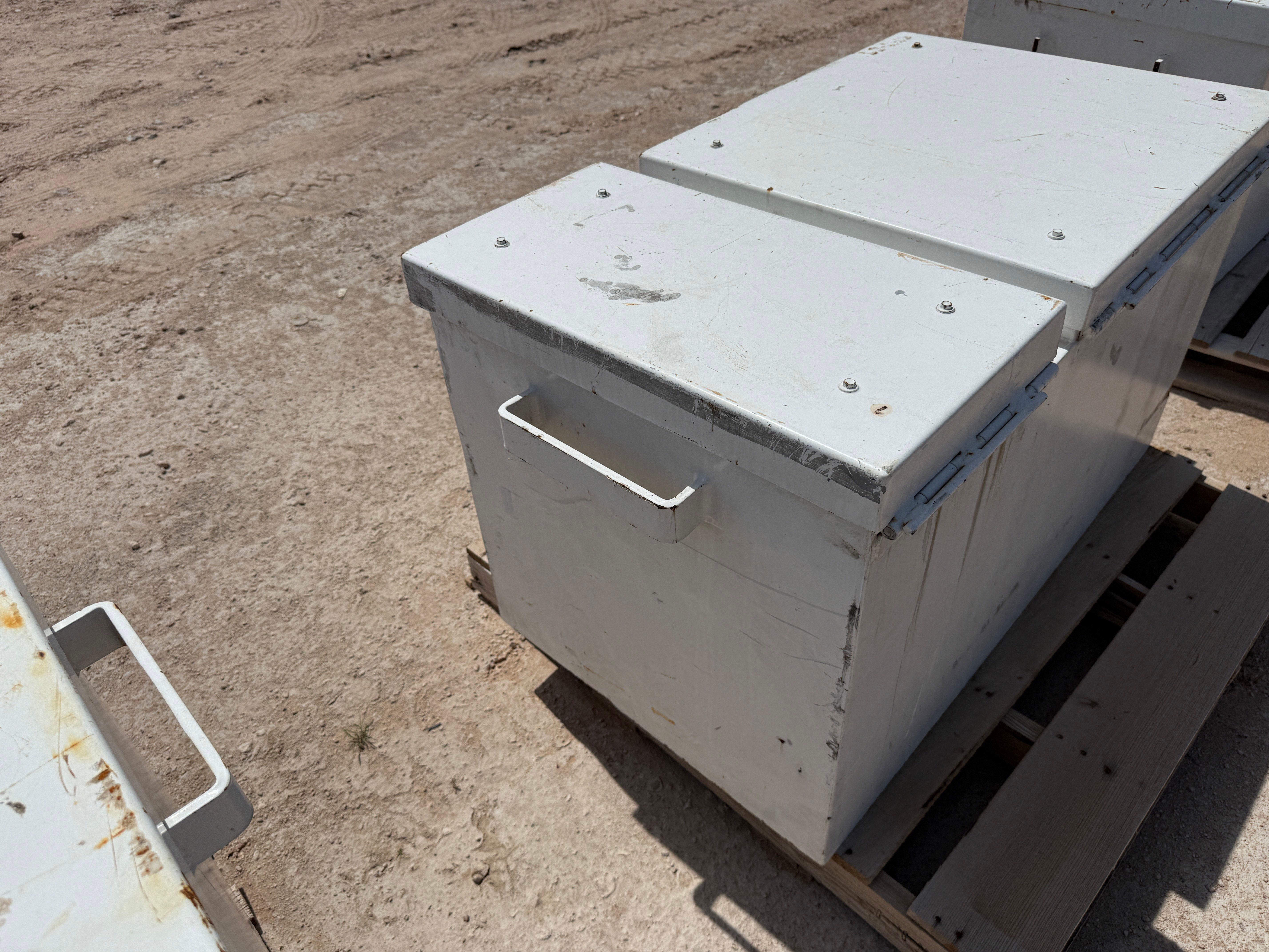 Used ARMAG CORP PRE-ENGINEERED 42”x24”x24” EXPLOSIVE STORGE BOX