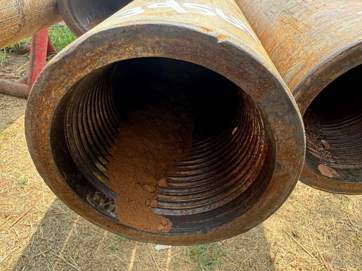 Used 6-3/16”OD x 2-1/4”ID x 30.4’L 4-1/2” XH SLICK DRILL COLLAR