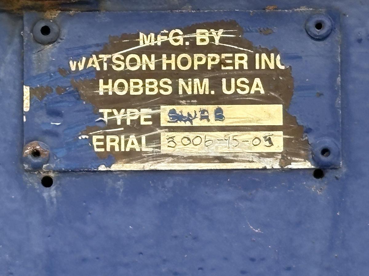 Used 2005 WATSON HOPPER S/D SWAB RIG MTD ON T/A INTERNATIONAL 7400