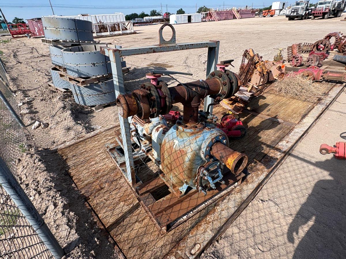 Used (2) gorman-rupp T4A60S-B SELF PRIMING CENT PUMPS