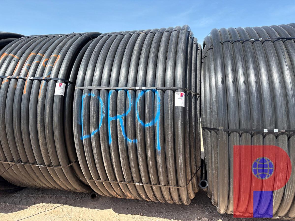 Used 1,000 FOOT ROLL OF 3" IPS SDR9 POLY PIPE