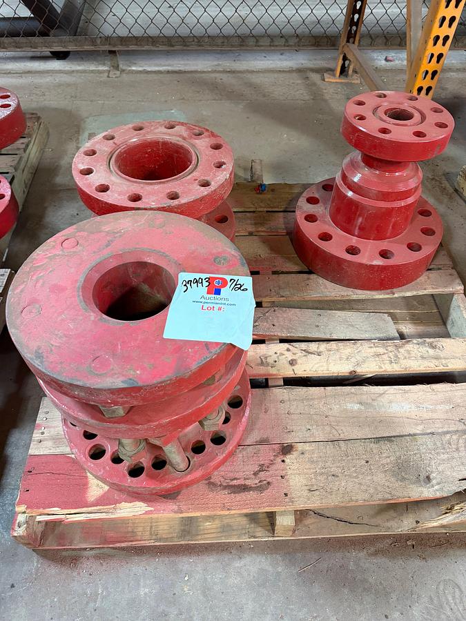 Used (3) 7-1/16” ADAPTER SPOOLS