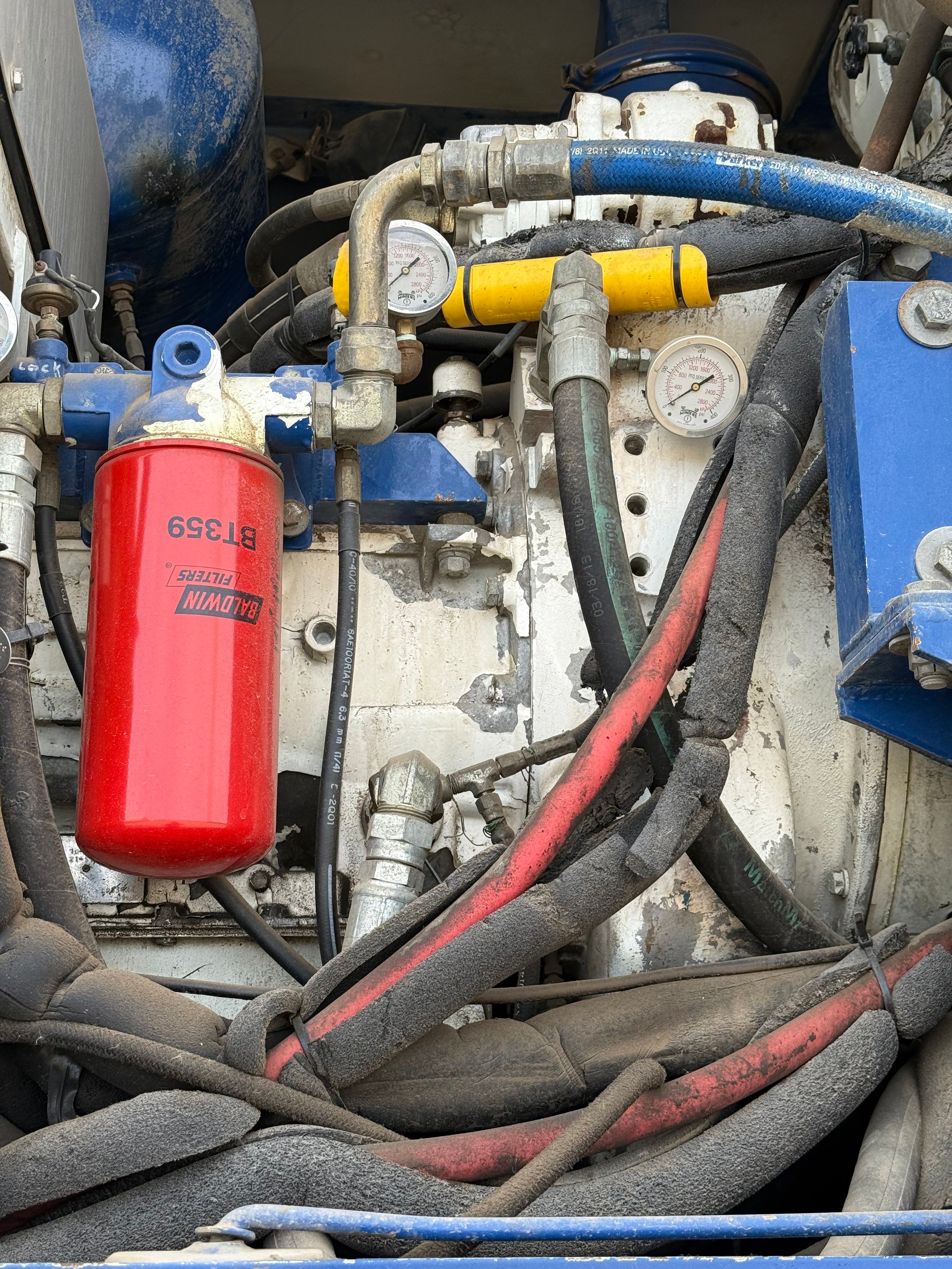 Used 2002 FAMMCO/LIDDELL TWIN CEMENT PUMPERS